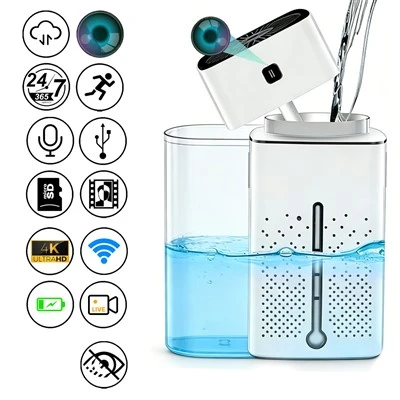 4K WiFi Live Streaming Humidifier Camera