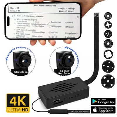 4K WiFi Mini Camera With Close Focus